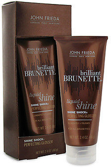 John Frieda Brilliant Brunette Shine Shock Leave-On Perfecting Glosser