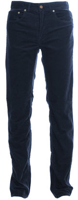 Lacoste Dark Navy Stretch Fit Corduroy Trousers