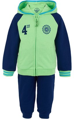 Mayoral Lime and Navy Tracksuit Set