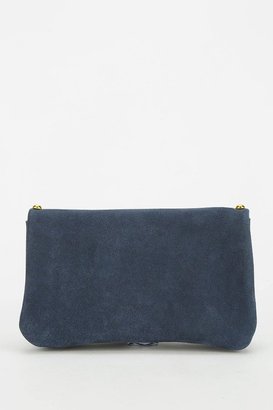 Urban Outfitters ENA COLOURS Leather Bottom-Tab Card Wallet