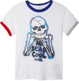 Diesel Mr Dead Cool Printed T-Shirt 4 Years - for Boys