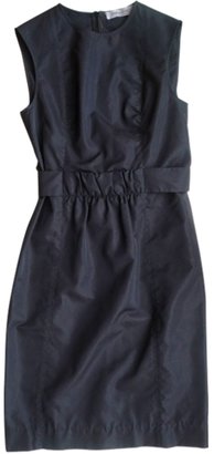 Saint Laurent Black Cotton Dress