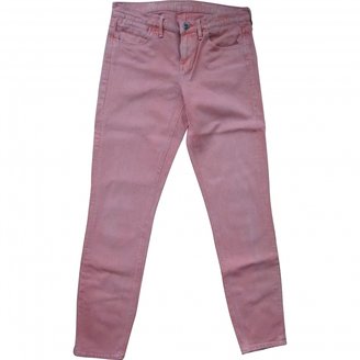 Madewell Pink Cotton Jeans
