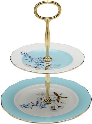 Royal Albert 100 years of 1950 festival 2 tier cake stand