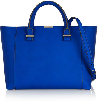Victoria Beckham Quincy textured-leather tote