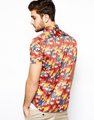 Ted Baker Shirt With Parrot Print