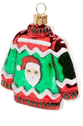 Nordstrom Santa Christmas Sweater Ornament