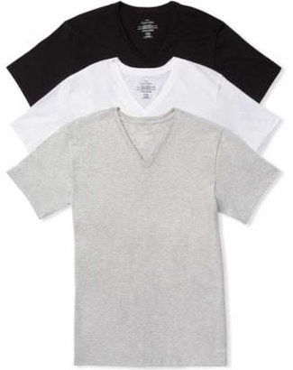 Calvin Klein Assorted 3-Pack Classic Fit Cotton V-Neck T-Shirt