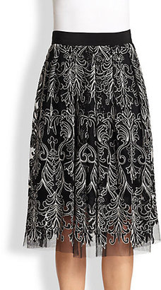 Nanette Lepore Ornate Skirt