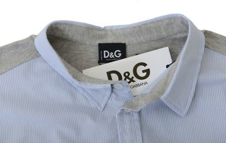 D&G 1024 Dolce & Gabbana D&G Multi-Color Striped Short Sleeve Casual Shirt size XS