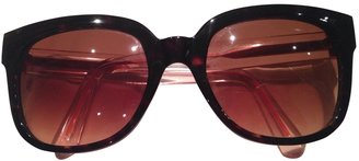 Marc by Marc Jacobs Brown Plastic Sunglasses