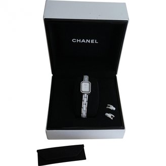 Chanel White Gold Watch Première