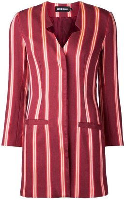House of Holland jacquard stripe blazer dress