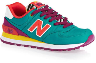 New Balance Wl574  Womens  Trainers - Red