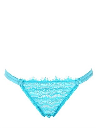 Mimi Holliday Techno Silk Lace Hipster Thong