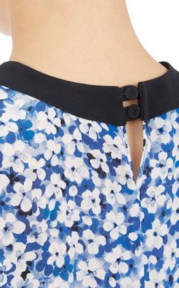 Ungaro Blossom Maxi Dress-Blue