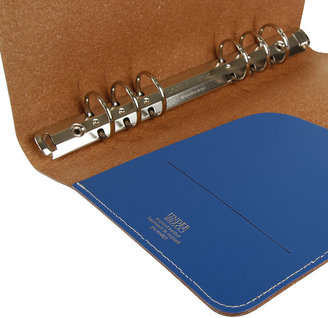 Undercover A5 Recycled Leather Refillable Binder - Majorelle Blue