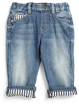 Armani Junior Infant's Faded Jeans