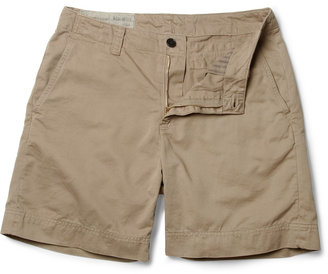 Billy Reid Woody Straight-Leg Cotton Shorts