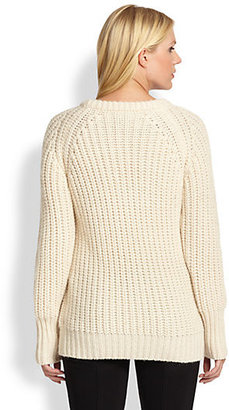 DKNY Contrast-Stitch Sweater