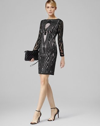 Reiss Dress - Caz Graphic Lace