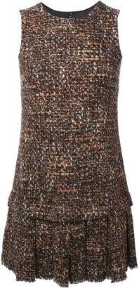 Dolce & Gabbana sleeveless tweed dress