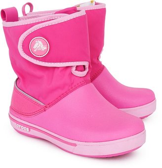 Crocs Pink Crocband Gust Boot