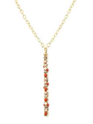 Carolina Bucci Diamond, opal & gold magic-wand necklace