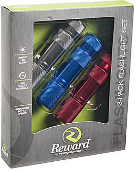 JCPenney REWARDS Reward 3-pk. Mini Flashlight Set