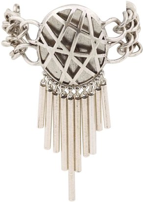 Low Luv x Erin Wasson by Erin Wasson Oval Cage and Fringe Bracelet