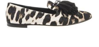 Giuseppe Zanotti Dalila leopard-print calf-hair loafers