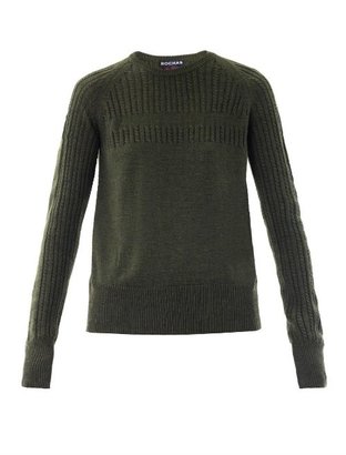 Rochas Argyle-knit sweater