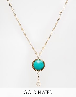 Vanessa Mooney Fairytales Necklace - Turquoise