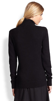 Michael Kors Cotton & Cashmere Turtleneck Sweater