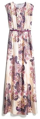 MANGO Floral gown