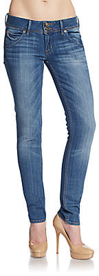 Hudson Collin Faded Skinny Jeans