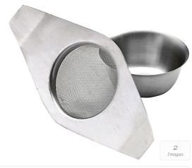 Kitchen Craft Stainless Steel Double Handled Tea Strainer- boxed
