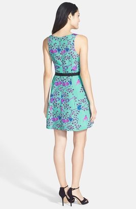 Plenty by Tracy Reese Print Faille Fit & Flare Dress