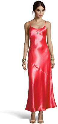 boohoo Boutique Lorrie Cage Back Satin Maxi Dress