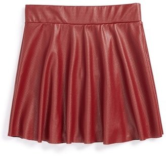 Ruby & Bloom 'Kat' Perforated Skirt (Little Girls & Big Girls)