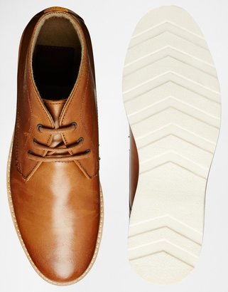 A. J. Morgan ASOS Chukka Boots in Leather