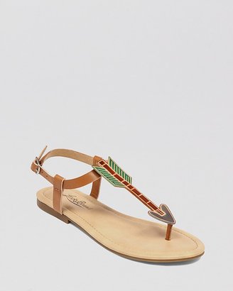 Lucky Brand Flat Thong Sandals - Arrow