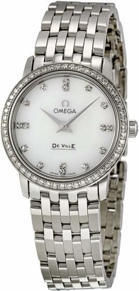 Omega Women's 413.15.27.60.55.001 DeVille Mother Of Pearl Dial Watch