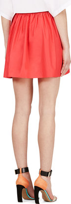 Kenzo Coral Draped Tulip Skirt