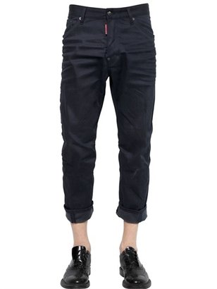 DSquared 1090 20cm Workwear Stretch Cotton Denim Jeans