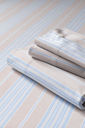Lands' End Oxford Multi Stripe Pillowcases (Set of 2)