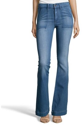 AG Jeans captivate stretch cotton 'Goldie' bell bottom jeans