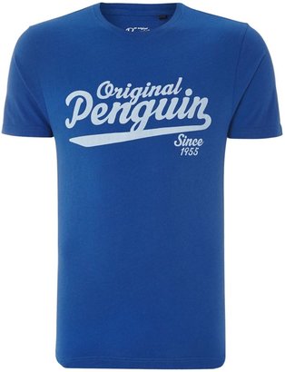 Original Penguin Men's Script logo t-shirt