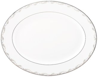 Marchesa by Lenox Paisley Bloom Oval Platter, 13