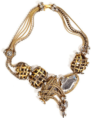 Erickson Beamon Heart of Gold Necklace